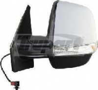Vauxhall Combo Van [12-17] Complete Electric Adjust Wing Mirror Unit - Primed