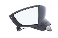SEAT Arona [17 on] Complete Power Folding Door Mirror Unit + Heated Glass + Primed Cap