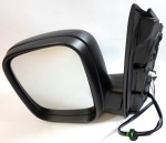 VW Caddy Life [07 on] Complete Electric Adjust Mirror Unit - Black