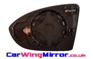 VW Golf SV [2014 on] Clip In Heated Wing Mirror Glass