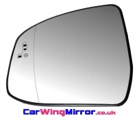 Ford Focus [11-18] Clip In Heated & Blind Spot Monitoring Assist Wing Mirror Glass
