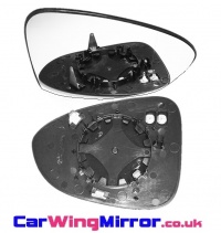 Vauxhall Zafira C Tourer [12-19] Clip In Heated Wing Mirror Glass