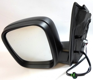 VW Caddy Maxi [08-18] Complete Electric Adjust Mirror Unit - Black